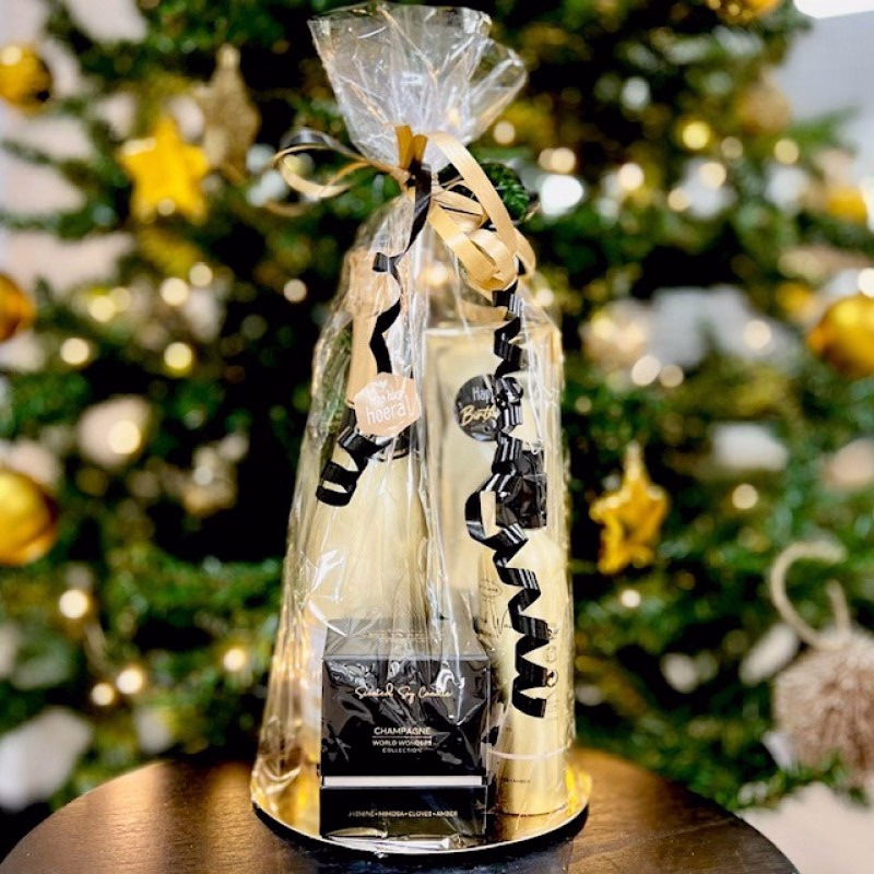 Heerlijke luxe champagne giftset