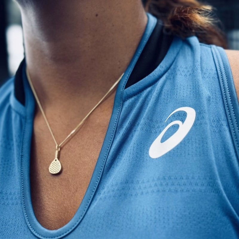 Verguld kettinkje met padel racket - Verrasjelief
