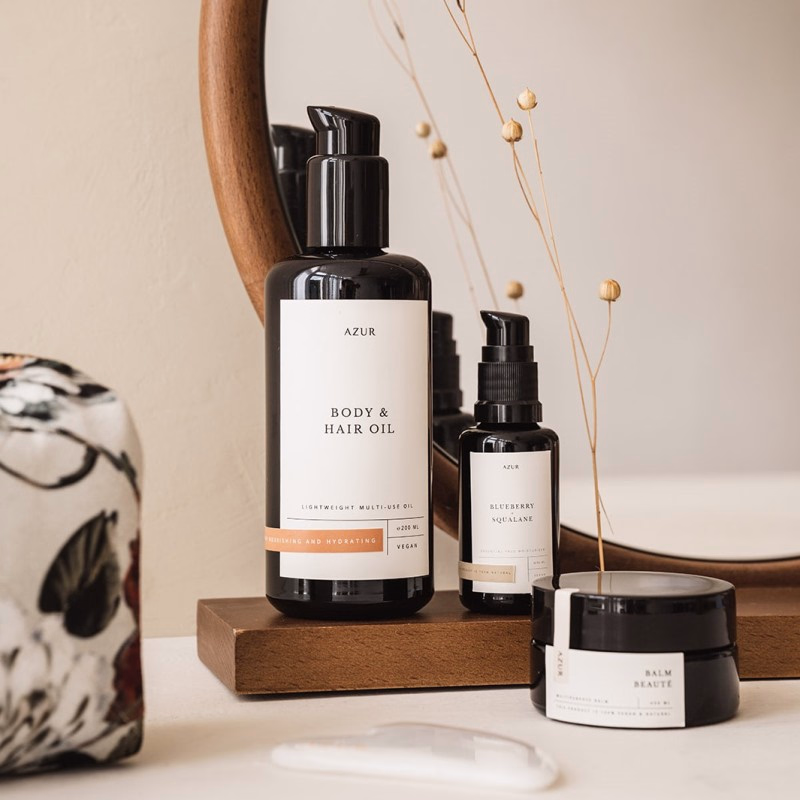 Luxe 100 % natuurlijke lichaamsolie met subtiele geur