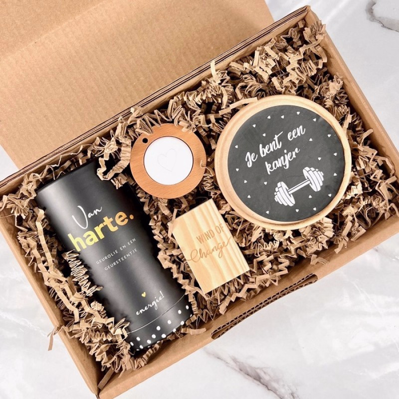 Cadeaupakket - Van harte Kanjer - Verrasjelief