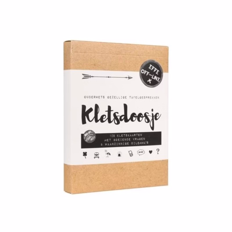 Brievenbus giftset 'Gezellig kletsen' - Verrasjelief