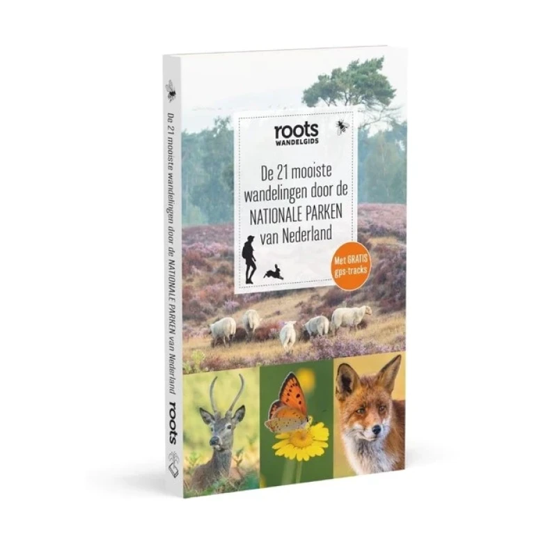 Boek Roots Wandelgids 21 mooiste wandelingen nationale parken Nederland