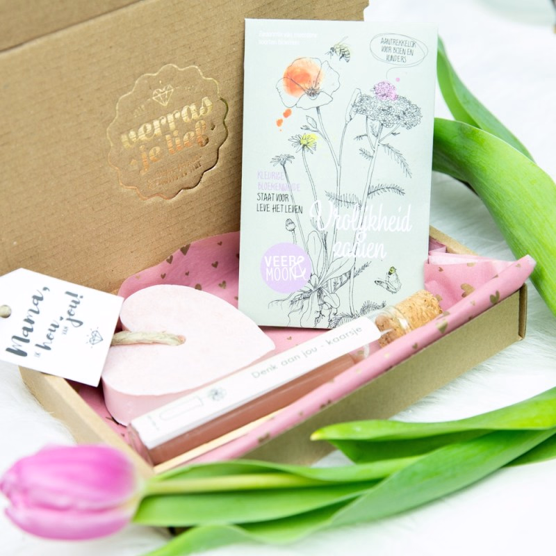 Brievenbus Giftset 'Vrolijkheidje'