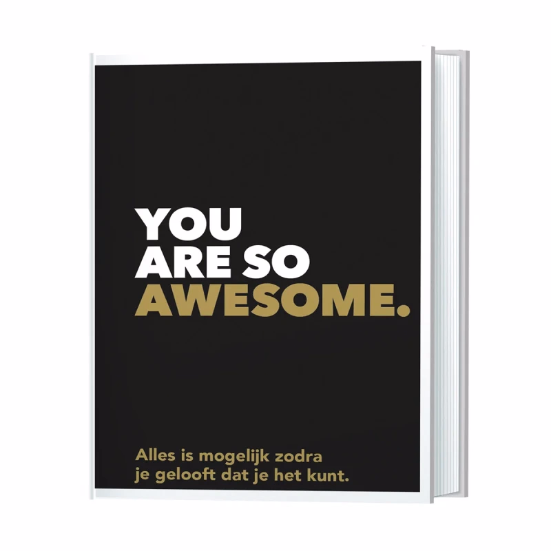 Citatenboekje 'You are so awesome'