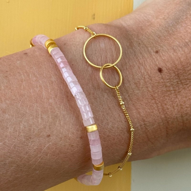 Verguld armbandje connected - Verrasjelief