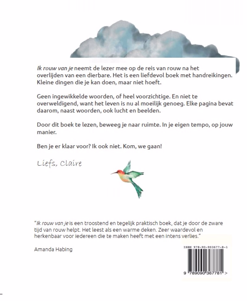 Ik ROUW van je - liefdevol boek over verlies