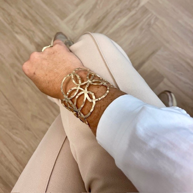 Prachtige statement armband 'Rondo' - Verrasjelief