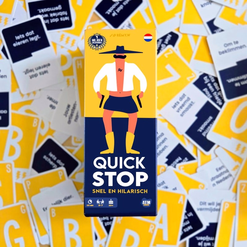 Quickstop, het nr. 1 spel van 2026 - Verrasjelief