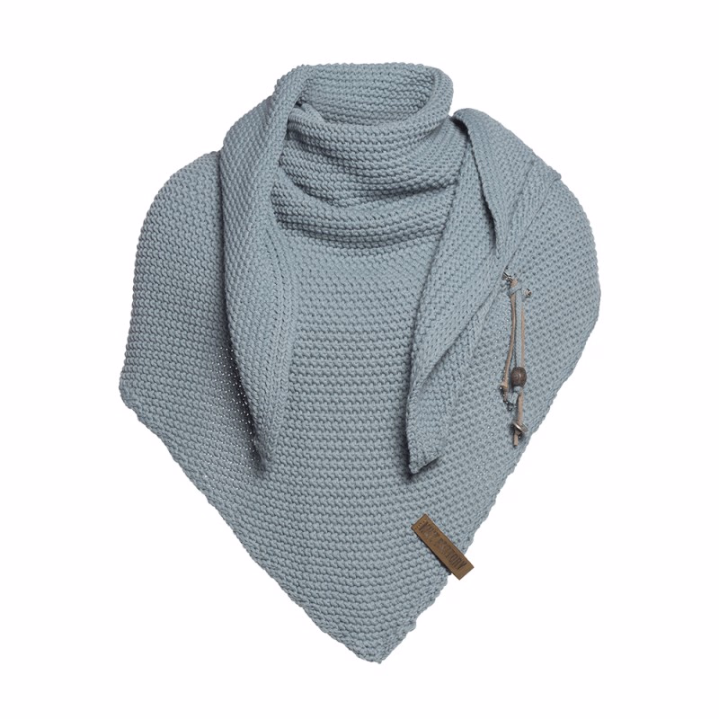Knitfactory Coco omslagdoek Stonegreen - Verrasjelief