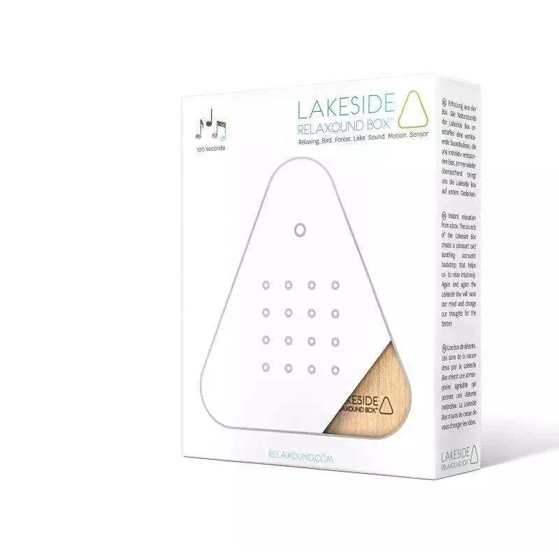 Lakesidebox 'vogelhuisjes' met vogel- en natuurgeluiden en bewegingssensor
