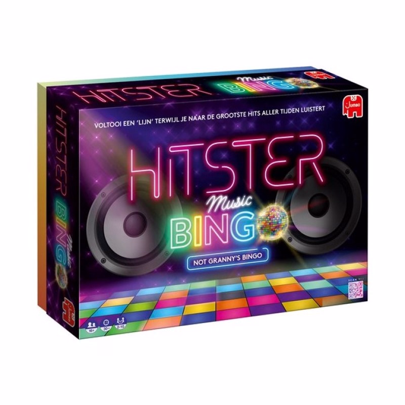 Het allerleukste muziekspel 'Hitster Music Bingo editie' - Verrasjelief