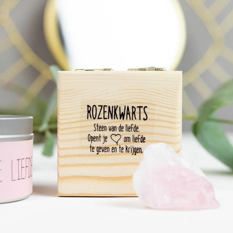 Rozenkwarts met sojageurkaars
