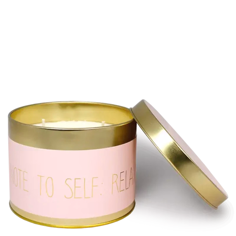 Soja Geurkaars, note to self : relax - Verrasjelief