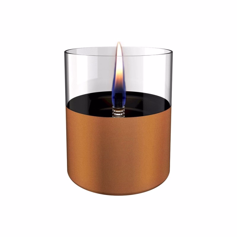 Tafelhaard Tenderflame mini in giftbox met vulling in zilver, goud, zwart, wit of copper