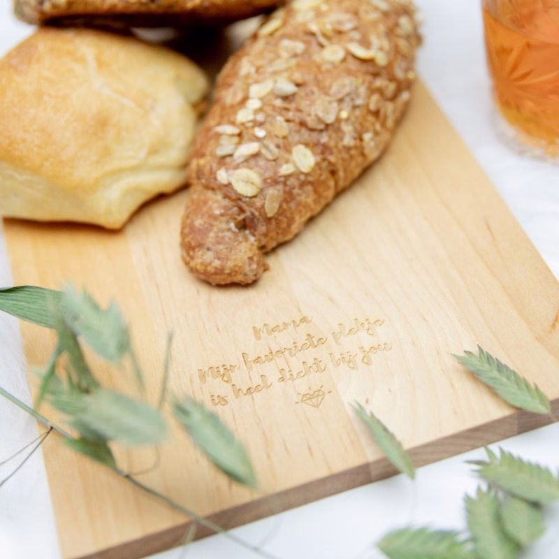 Houten plankje voor de liefste Mama - Verrasjelief