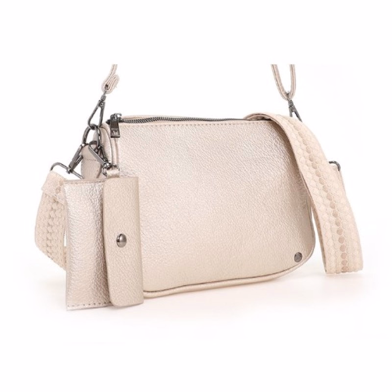 Schoudertas Bretagne met mini portemonnee - Verrasjelief