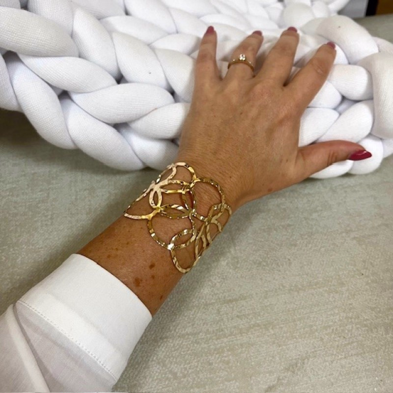 Prachtige statement armband 'Rondo' - Verrasjelief