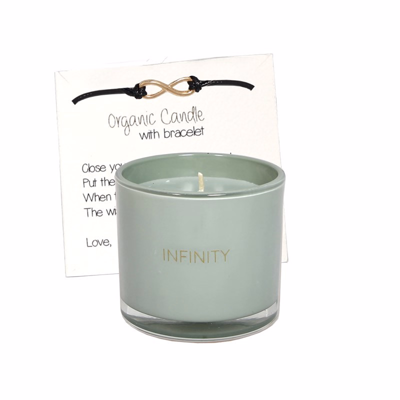 Sojakaars 'Infinity' met lief wens-armbandje