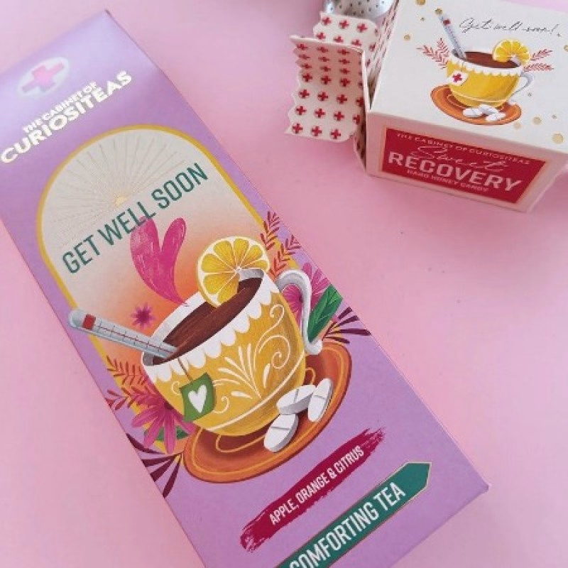 Hartverwarmende "Get well soon" thee