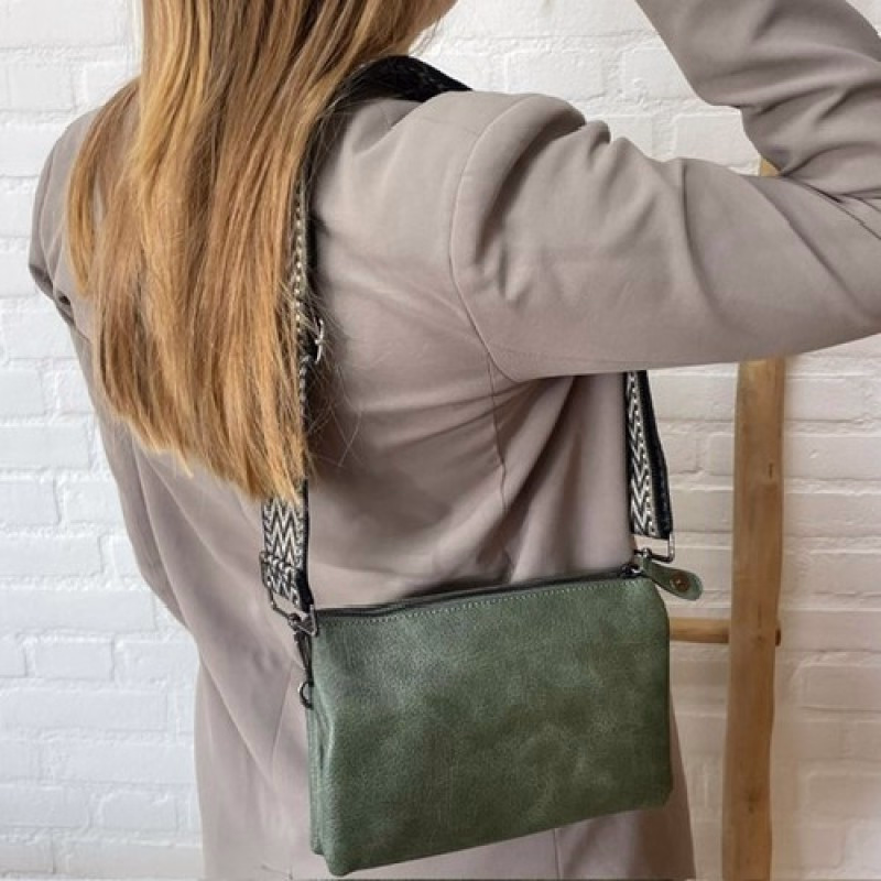 Multifunctioneel schoudertasje en telefoontasje New York in nieuwe kleuren!