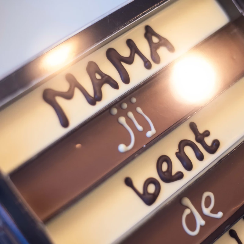 Ambachtelijke chocolade Mama