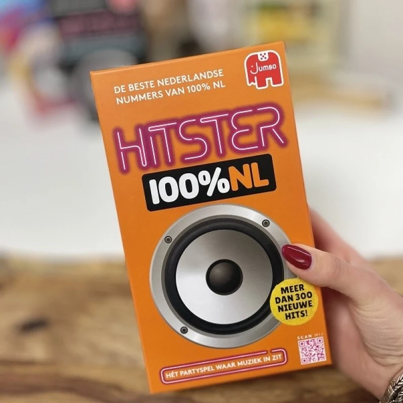 Het allerleukste muziekspel 'Hitster 100% NL'