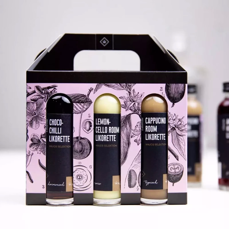 Giftbox met 6 lekkere mini likeurtjes - Verrasjelief