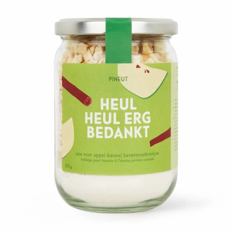 Super leuke koekjes bakmix 'Heul erg bedankt'