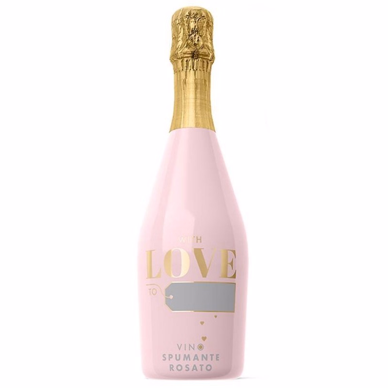 Romantisch roze fles Il Miogusto Rosé - With Love