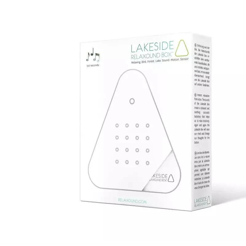 Lakesidebox 'vogelhuisjes' met vogel- en natuurgeluiden en bewegingssensor