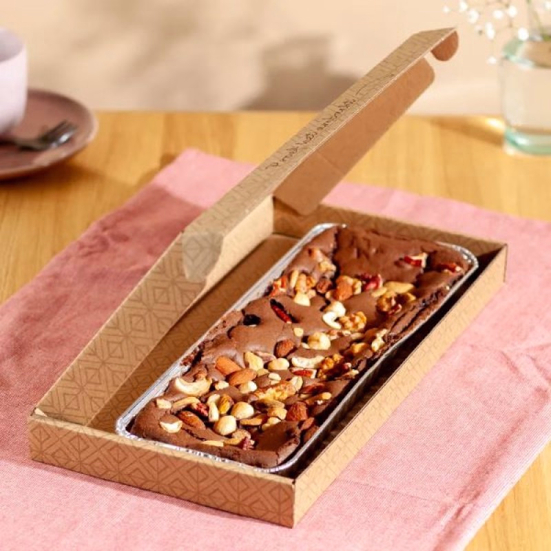Brievenbus brownie met kaartje - Verrasjelief
