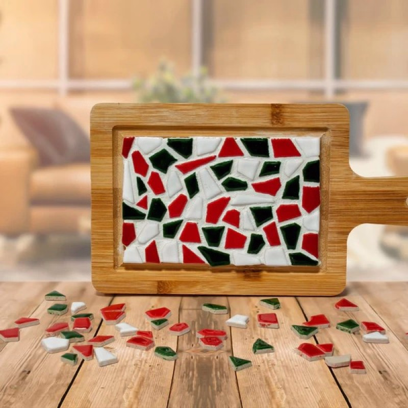 DIY Borrelplankje Mozaïek