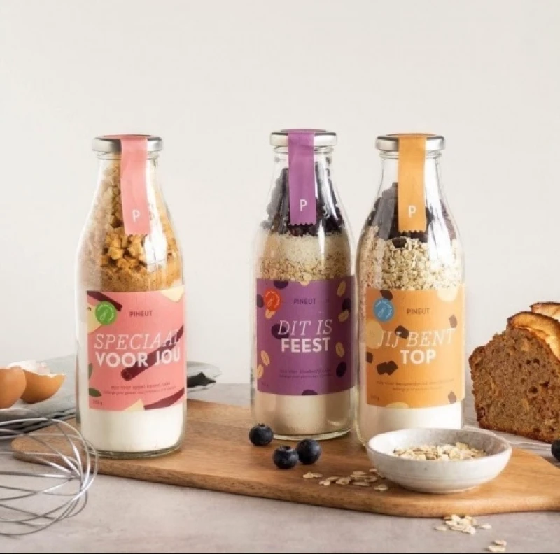 Heerlijke cakemixen met leuke teksten