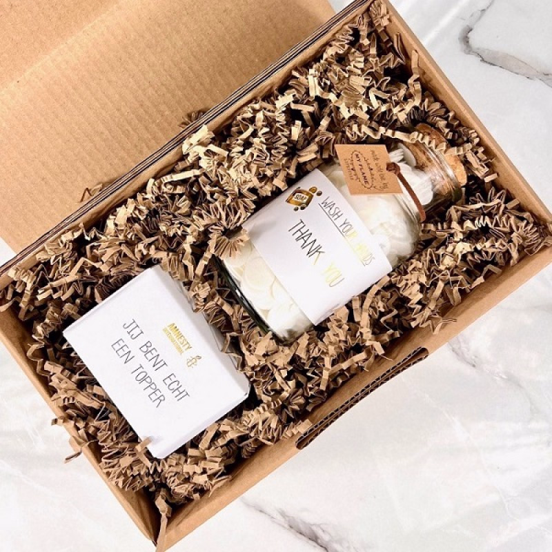 Cadeaupakket - Dankjewel topper - Verrasjelief