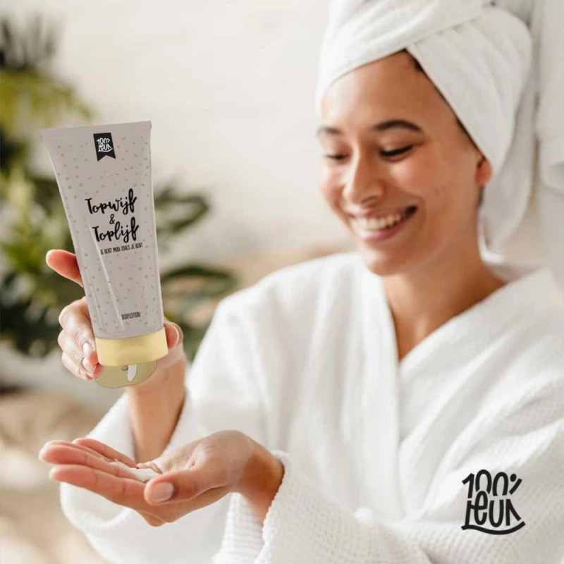 100 % Leuk bodylotion 'Topwijf & Toplijf'
