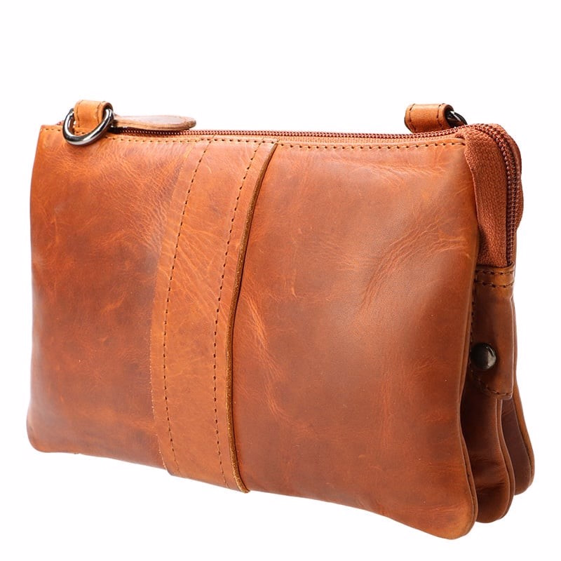 Leren crossbody 'Festival Tasje'