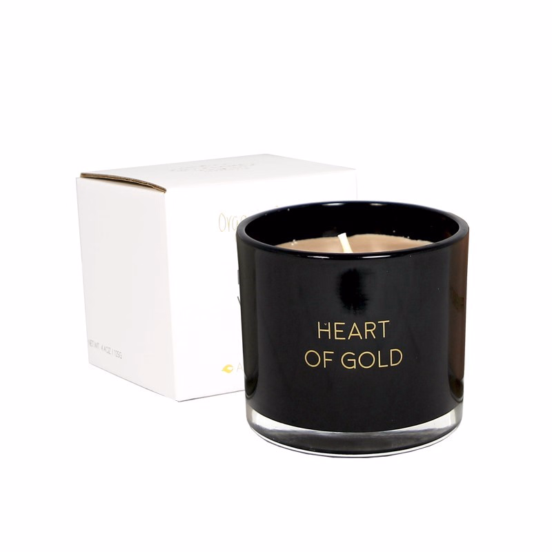 Sojakaars 'Heart of gold' met lief wens-armbandje