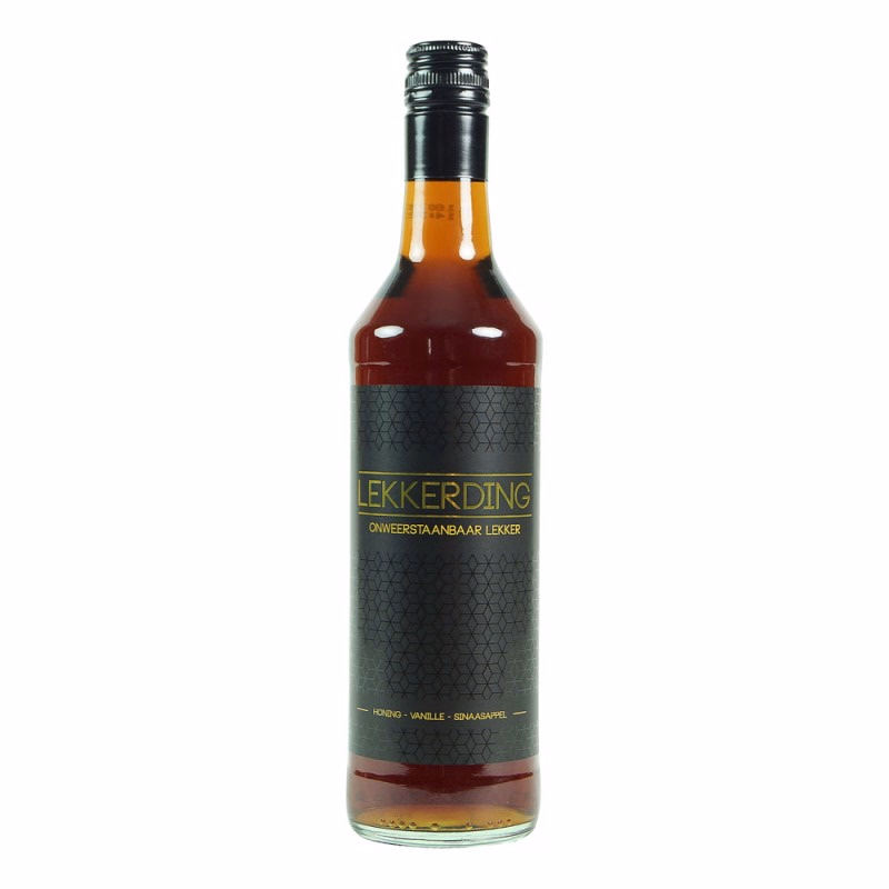 LEKKERDING Likorette in een prachtige fles