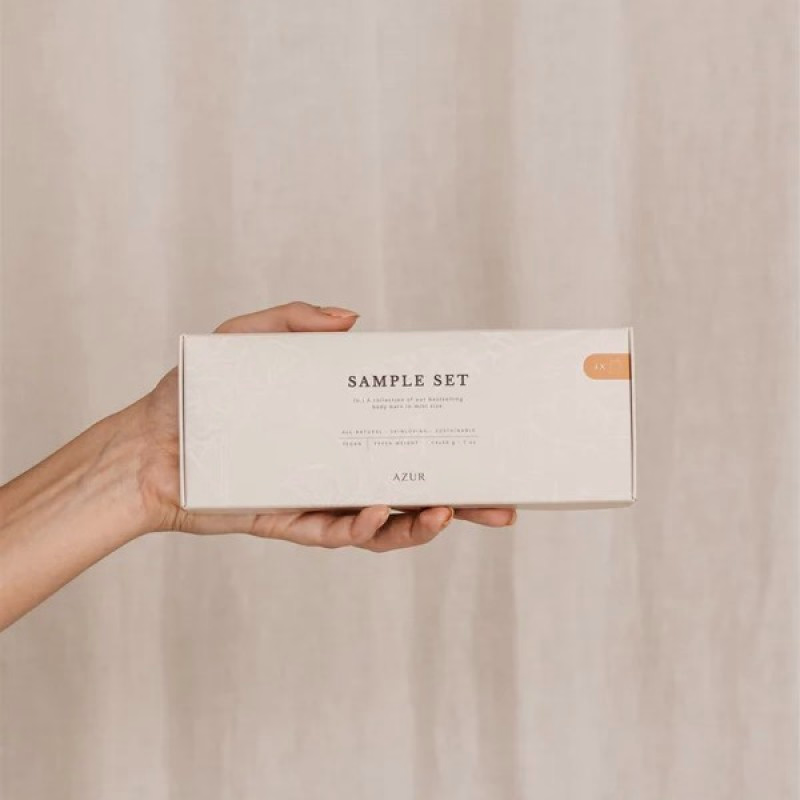 Brievenbus set met vier natuurlijke zeepjes - Verrasjelief