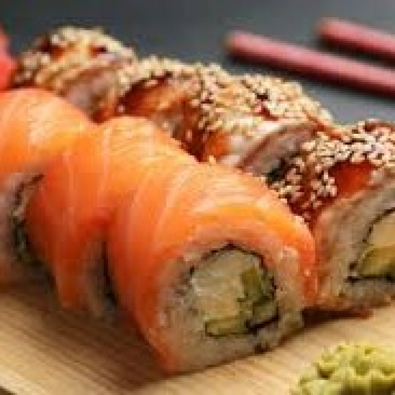 Houten sushi plankje