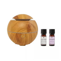 Geurwolkje aroma diffuser. Aroma Home houten geurdiffuser. Essentiële olie om lekker te slapen en te relaxen.