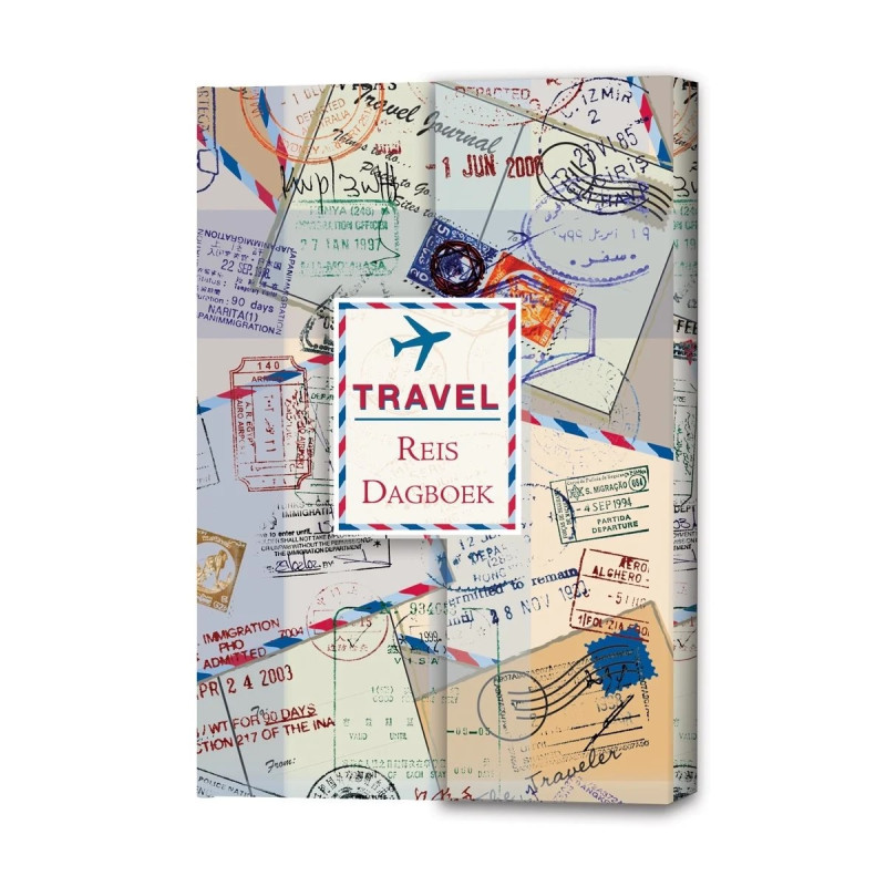 Reis Cadeau set met travel reis dagboekje