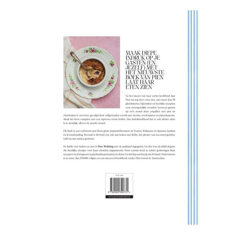 Bestseller kookboek 'Pien laat haar eten zien' Vol. 2