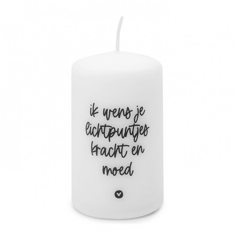 Giftset "Ik wens je lichtpuntjes, kracht en moed"