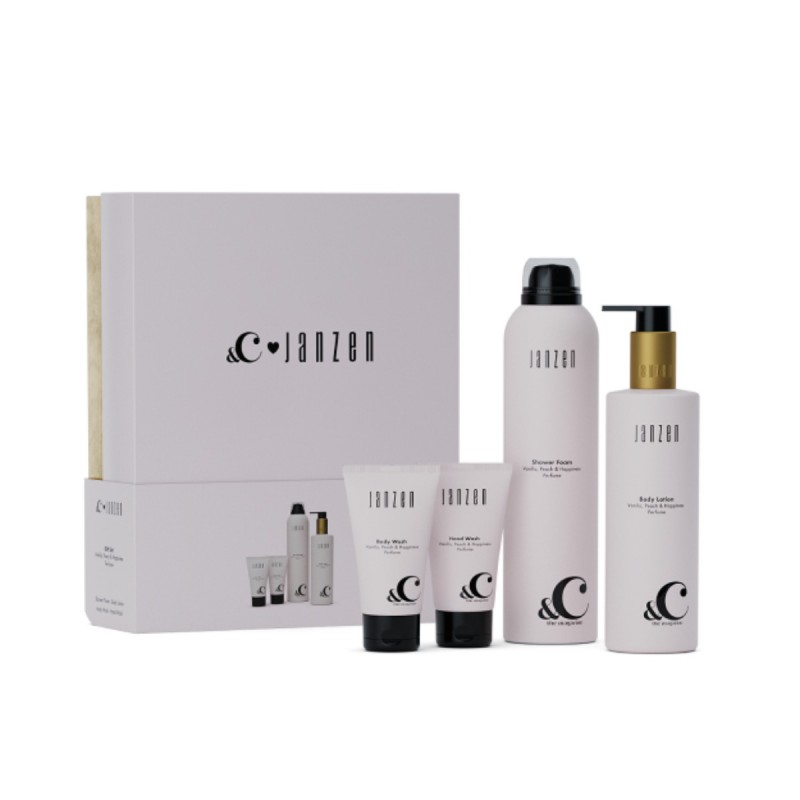 Giftset Janzen &C Vanilla Peach & Happiness