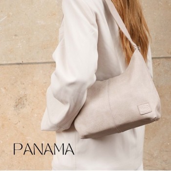 Schoudertas Panama in metallic kleuren!