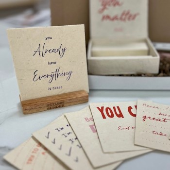 Giftset YOU MATTER met kaarsje of morse armbandje