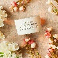 Moederdag. Cadeau voor Moederdag. Sojakaars. Kaars. Mama. Cadeau. Oma cadeau. Cadeau voor moeders. Idee cadeau vrouw. Cadeau idee moeder.