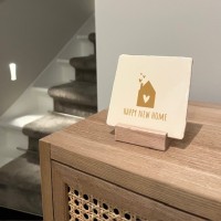 Yett, Tegeltje, Sfeer, Huis, Tegeltje met standaard, Tegeltje met tekst