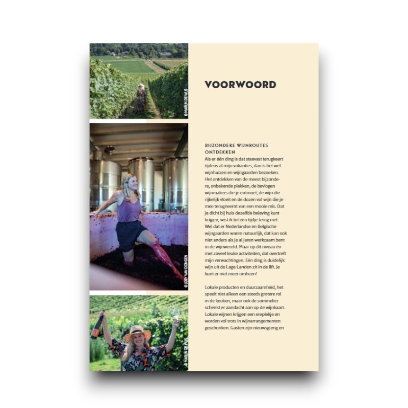Boek 'Wijnroutes Nederland & België'